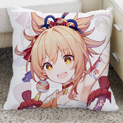 Genshin Impact Throw Pillow-1