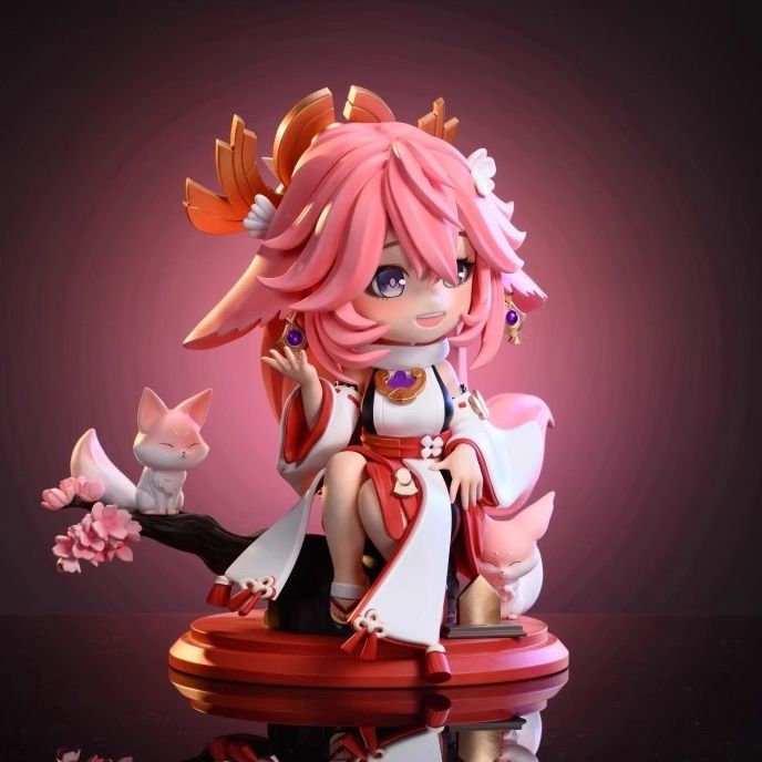 Nendoroid Yae Miko Genshin Impact Figures